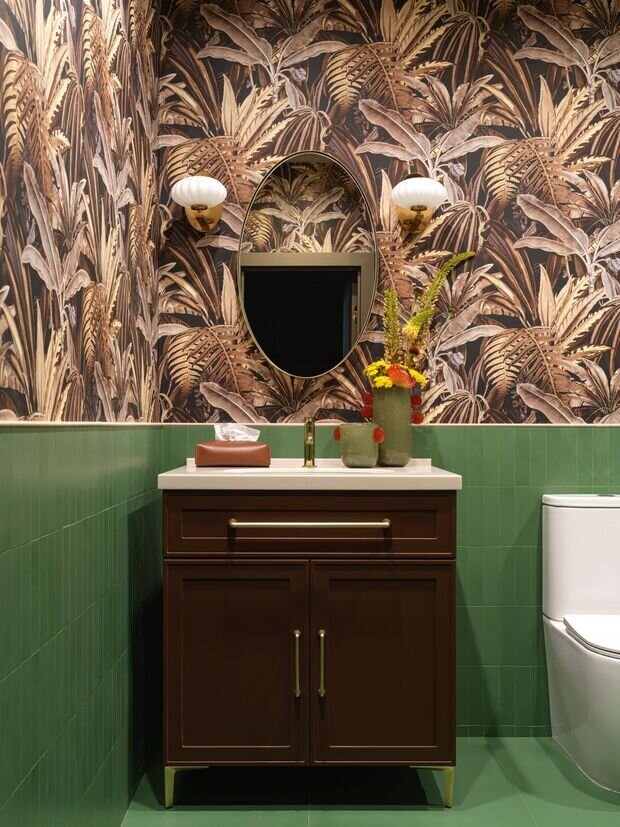 Фотография: Ванная в стиле Современный, Квартира, Проект дня, Москва, Монолитный дом, 3 комнаты, 60-90 метров, фото интерьера, дизайн интерьера фото, ЖК «Событие», Анастасии Василица – фото на INMYROOM