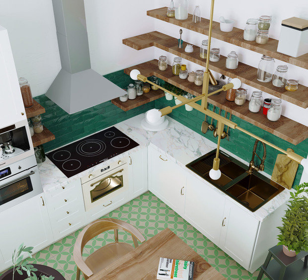 Фото из портфолио Интерьер 3-к. квартиры на 1-й Тверской-Ямской улице в Москве – фотографии дизайна интерьеров на INMYROOM