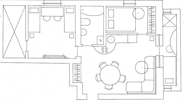 Фото из портфолио Мои перепланировки – фотографии дизайна интерьеров на INMYROOM