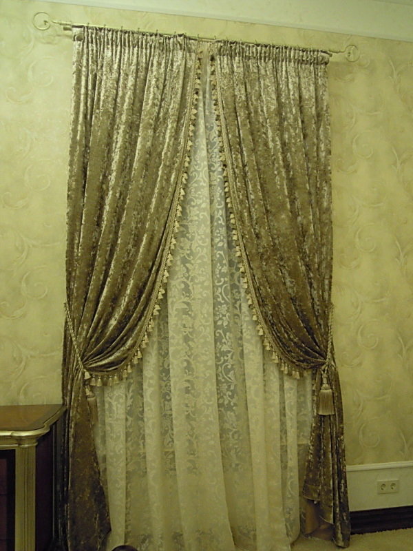 Фото из портфолио Шторы – фотографии дизайна интерьеров на InMyRoom.ru