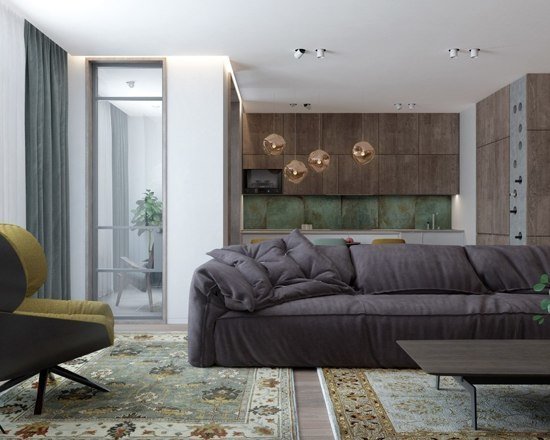 Фото из портфолио Современный эко-интерьер – фотографии дизайна интерьеров на INMYROOM