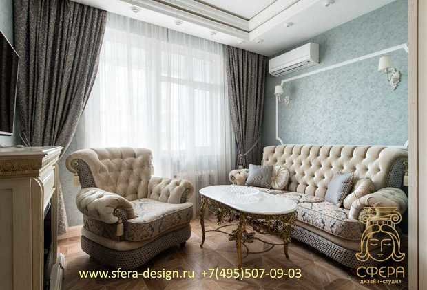Фото из портфолио Как однушку превратить в трешку. Квартира в классическом стиле – фотографии дизайна интерьеров на INMYROOM