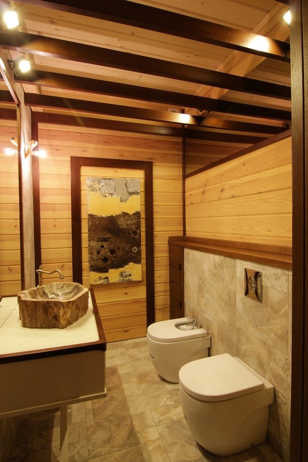 Фото из портфолио Шале в Крымских горах – фотографии дизайна интерьеров на INMYROOM