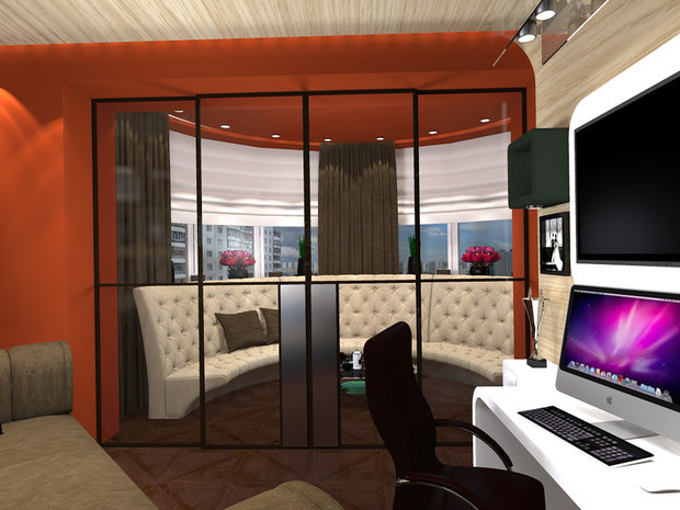 Фото из портфолио Москва/160 квадратных метра шика в элитном жилом комплексе "Волынский" – фотографии дизайна интерьеров на INMYROOM