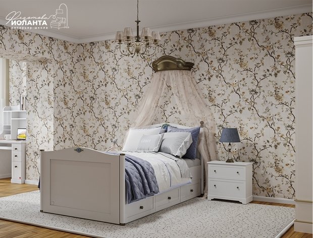 Фото из портфолио Нижневартовск проект детской комнаты – фотографии дизайна интерьеров на INMYROOM