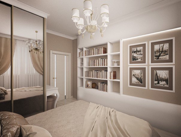 Фото из портфолио Спальня в Серпухове – фотографии дизайна интерьеров на INMYROOM