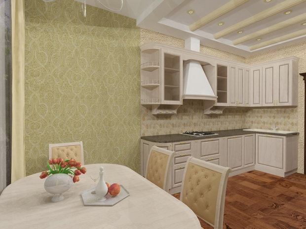 Фото из портфолио Проект загородного жилого дома.  – фотографии дизайна интерьеров на INMYROOM