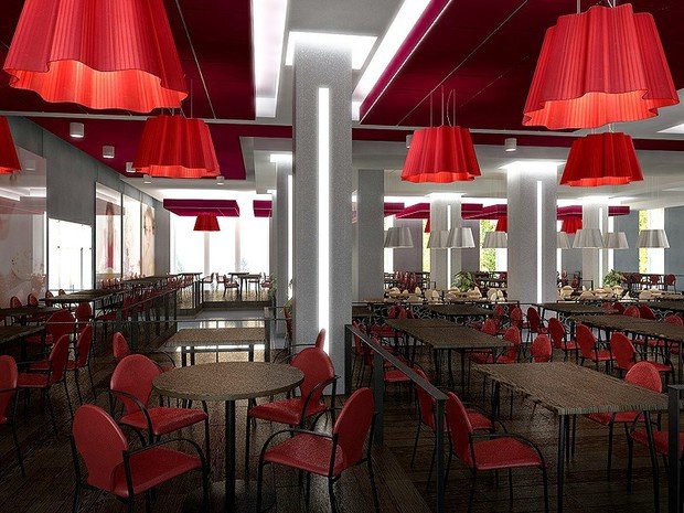 Фото из портфолио Офис под сдачу в аренду и кафе. – фотографии дизайна интерьеров на INMYROOM