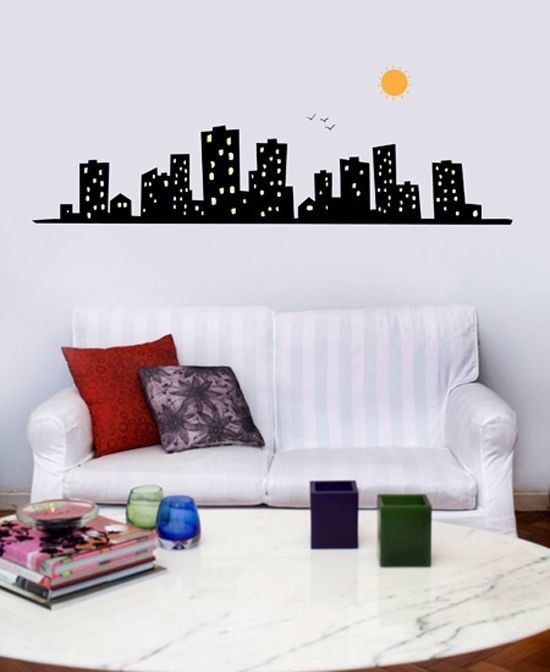 Фотография: Гостиная в стиле Скандинавский, Современный, Квартира, Дома и квартиры, Советы, Стены, Подушки, Ремонт на практике – фото на INMYROOM