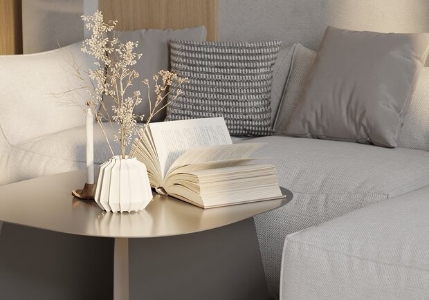 Фото из портфолио Гостиная ЖК Лефорт – фотографии дизайна интерьеров на INMYROOM