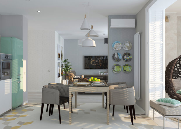 Фото из портфолио Кухня "Geometric" – фотографии дизайна интерьеров на INMYROOM