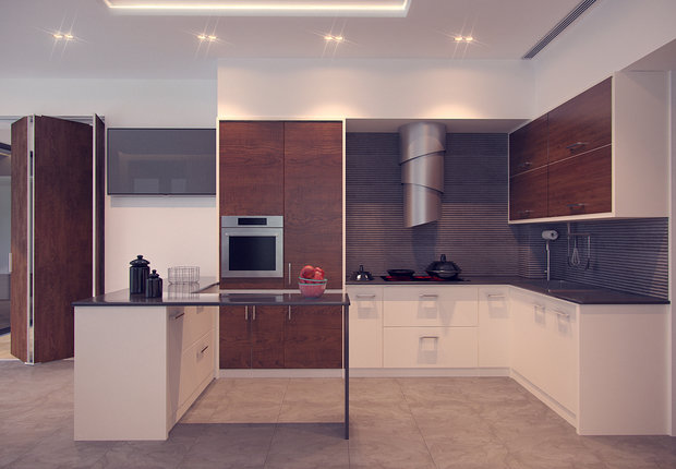 Фото из портфолио Дом с панорманым остеклением в г.Краснодар – фотографии дизайна интерьеров на INMYROOM