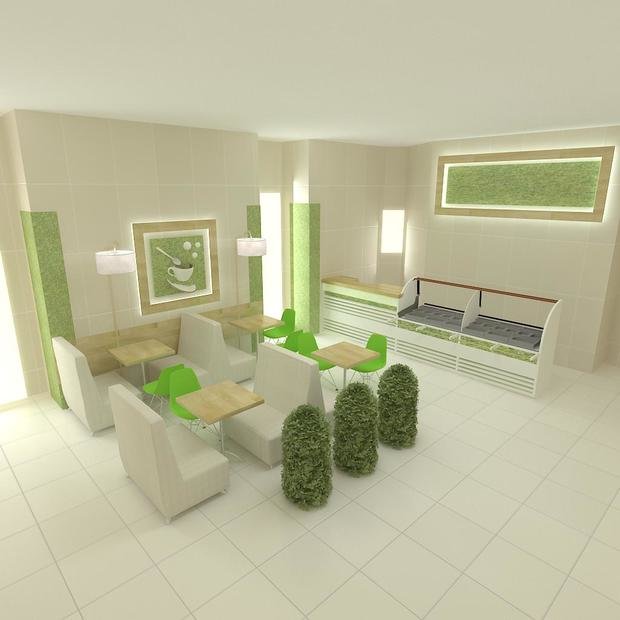 Фото из портфолио Кафетерий  – фотографии дизайна интерьеров на INMYROOM