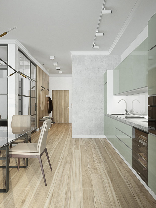 Фотография: Кухня и столовая в стиле Современный, Минимализм, Miele, Гид, G7000 – фото на INMYROOM