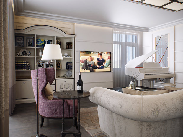 Фото из портфолио  NOBLE CLASSICS – фотографии дизайна интерьеров на INMYROOM