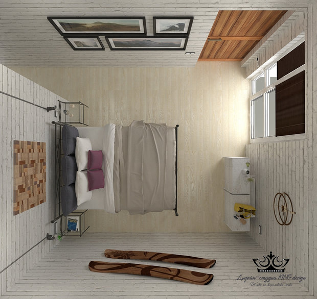 Фото из портфолио ЛОФТ для сноубордистов – фотографии дизайна интерьеров на INMYROOM