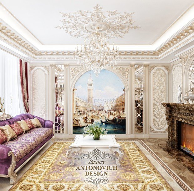Фото из портфолио Абсолютная красота классических интерьеров – фотографии дизайна интерьеров на INMYROOM