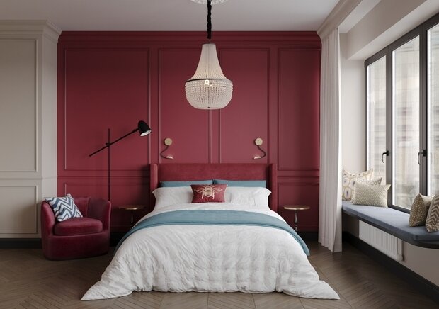 Фотография: Спальня в стиле Классический, Современный, Эклектика, Квартира, Студия, Проект дня, Москва, до 40 метров, Ира Носова – фото на INMYROOM