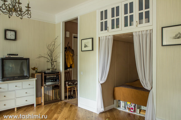 Фото из портфолио Студия в сталинском доме – фотографии дизайна интерьеров на INMYROOM
