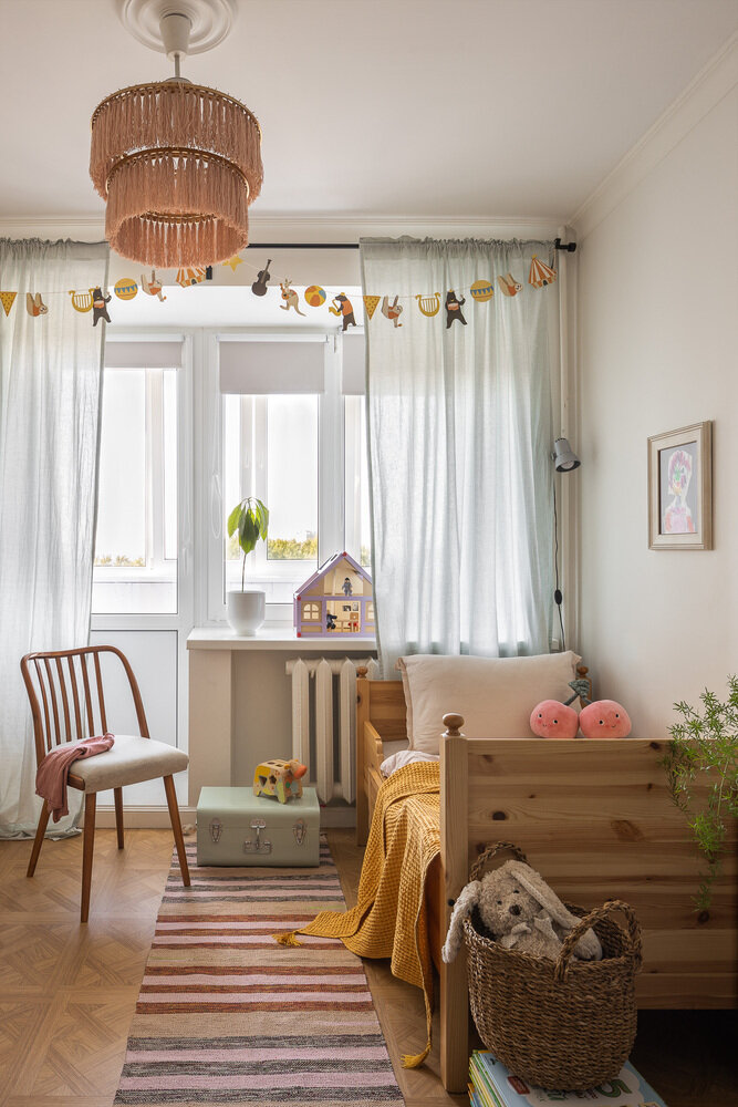 Фотография: Детская в стиле Скандинавский, Современный, Квартира, Проект недели, Кирпичный дом, 3 комнаты, 60-90 метров, Уфа, Винтажный, Надежда Токарева – фото на INMYROOM Фотография: Детская в стиле Скандинавский, Современный, Квартира, Проект недели, Кирпичный дом, 3 комнаты, 60-90 метров, Уфа, Винтажный, Надежда Токарева – фото на INMYROOM