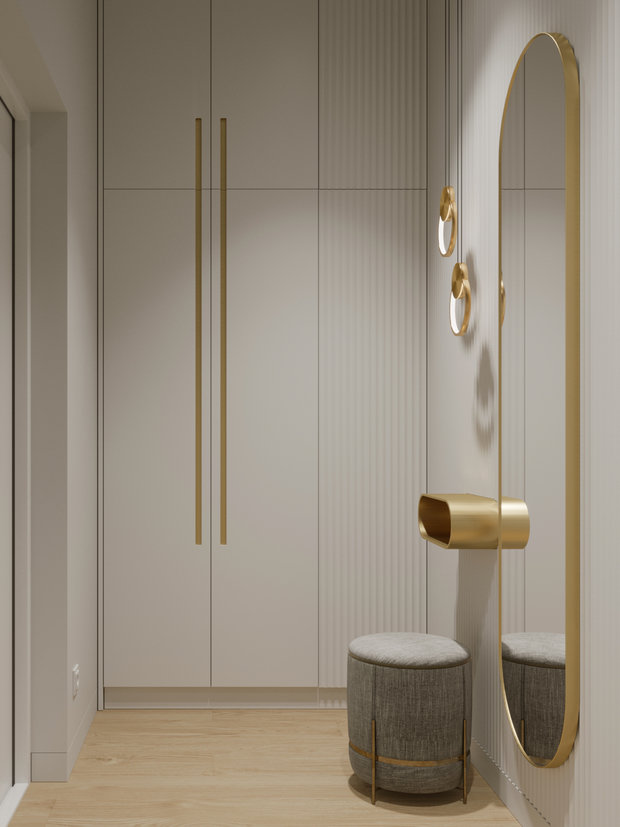 Фото из портфолио Из двушки в трешку. Квартира в Санкт-Петербурге, 52 м2 – фотографии дизайна интерьеров на INMYROOM