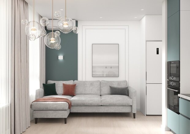 Фото из портфолио Квартира в г. Екатеринбург – фотографии дизайна интерьеров на INMYROOM