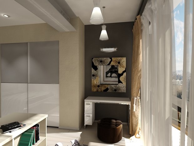 Фото из портфолио Квартира "Industrial!" – фотографии дизайна интерьеров на INMYROOM