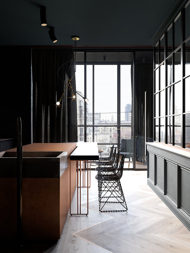 Фото из портфолио Copper Field – фотографии дизайна интерьеров на INMYROOM