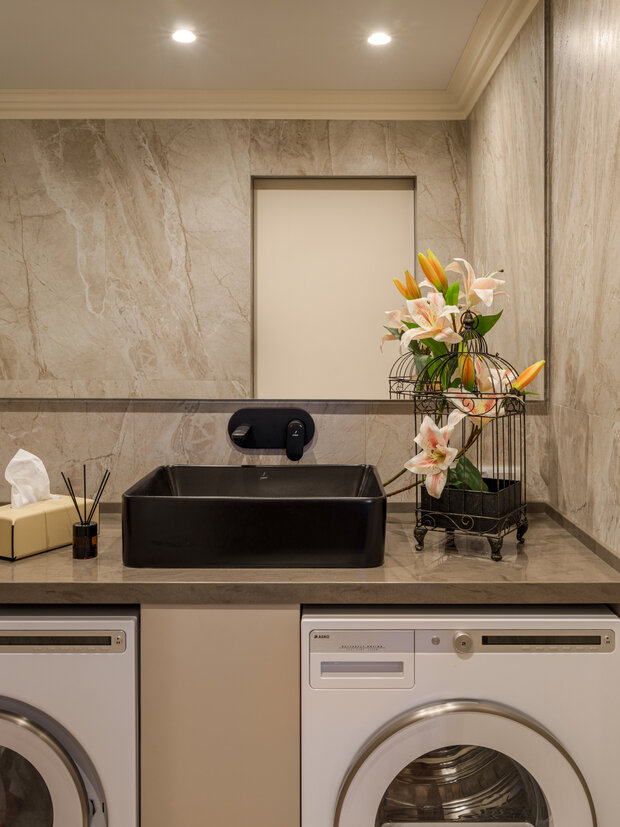 Фотография: Ванная в стиле Современный, Квартира, Проект дня, Москва, 2 комнаты, 40-60 метров, Сара Михайлова – фото на INMYROOM