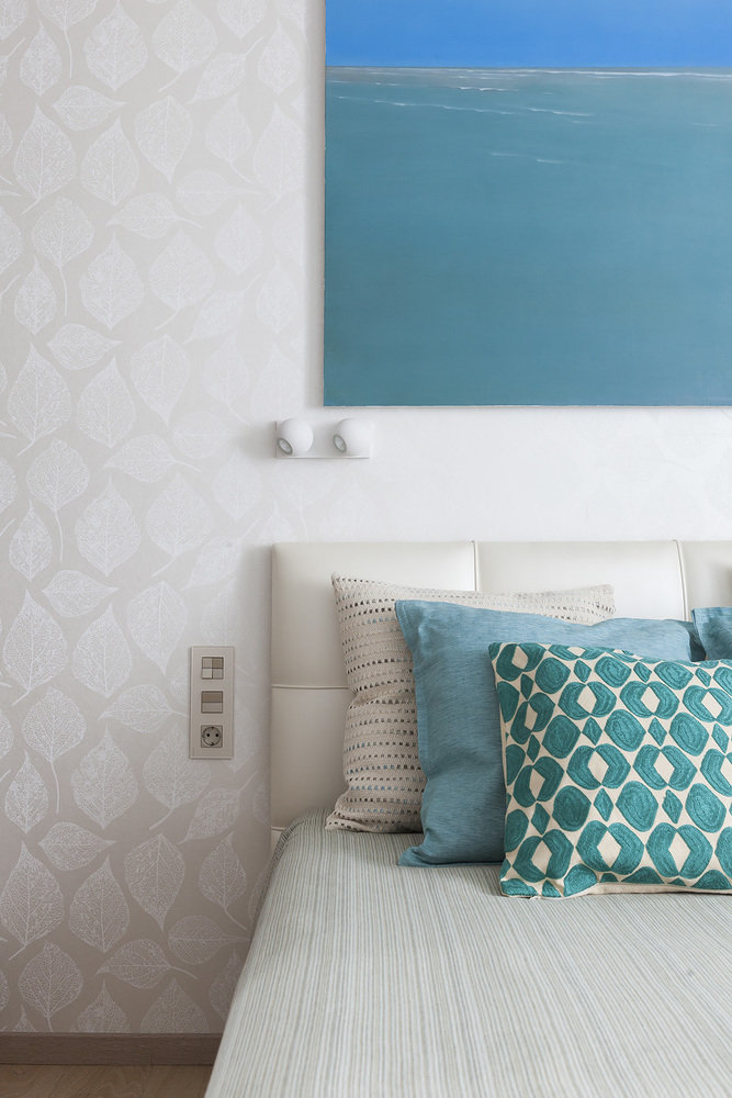 Фотография: Спальня в стиле Современный, Квартира, Проект недели, Москва, Монолитный дом, 3 комнаты, Более 90 метров, ЖК «Богородский», Дарья Лукина – фото на INMYROOM Фотография: Спальня в стиле Современный, Квартира, Проект недели, Москва, Монолитный дом, 3 комнаты, Более 90 метров, ЖК «Богородский», Дарья Лукина – фото на INMYROOM