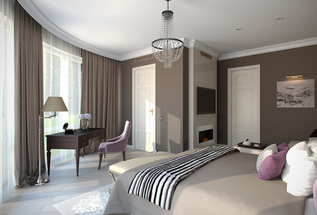 Фото из портфолио Новогорск – фотографии дизайна интерьеров на INMYROOM
