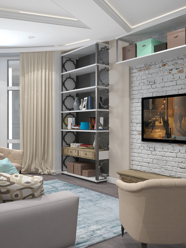 Фото из портфолио Квартира,лотос. – фотографии дизайна интерьеров на INMYROOM