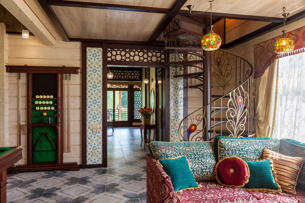 Фото из портфолио Интерьер коттеджа в Нижегородской области – фотографии дизайна интерьеров на INMYROOM