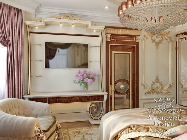 Фото из портфолио Дизайн спальни. Вечная классика роскоши – фотографии дизайна интерьеров на INMYROOM