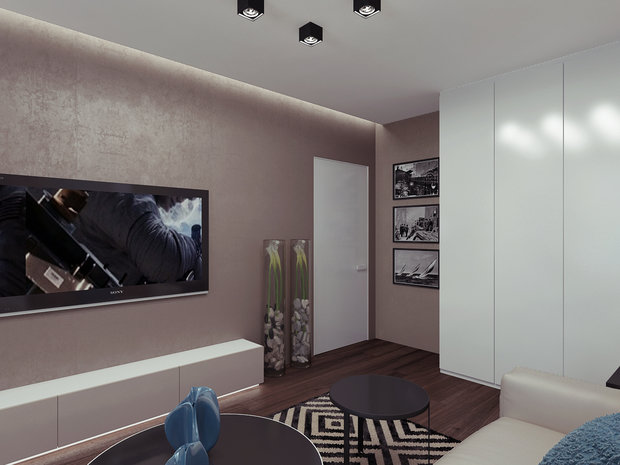 Фото из портфолио Гостиная "Vitta-Group" – фотографии дизайна интерьеров на INMYROOM