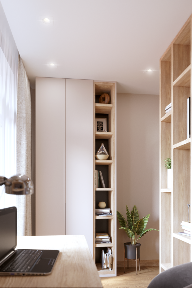 Фото из портфолио Квартира 96 кв. м. ЖК Летний сад – фотографии дизайна интерьеров на INMYROOM