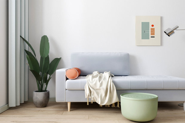 Фотография: Гостиная в стиле Современный, Малогабаритная квартира, Квартира, Студия, Санкт-Петербург, до 40 метров, Василиса Павлова – фото на INMYROOM