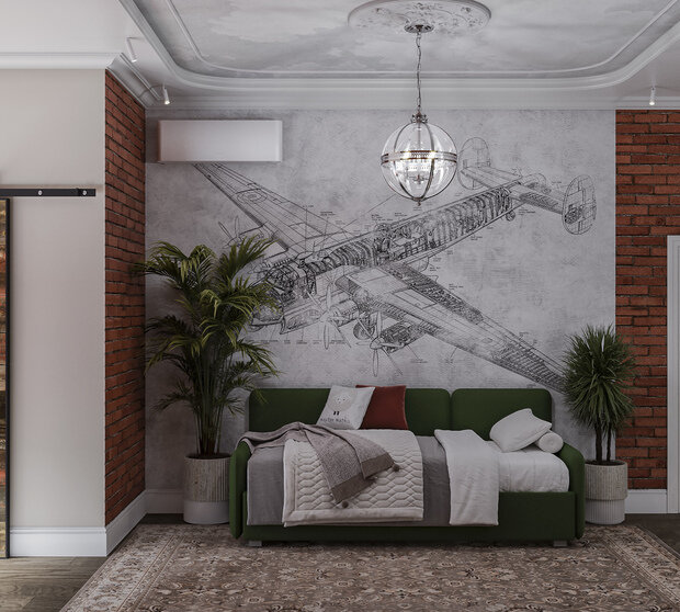 Фото из портфолио «Проект "Bernhardt". Ар-нуво: версия 2026» – фотографии дизайна интерьеров на INMYROOM