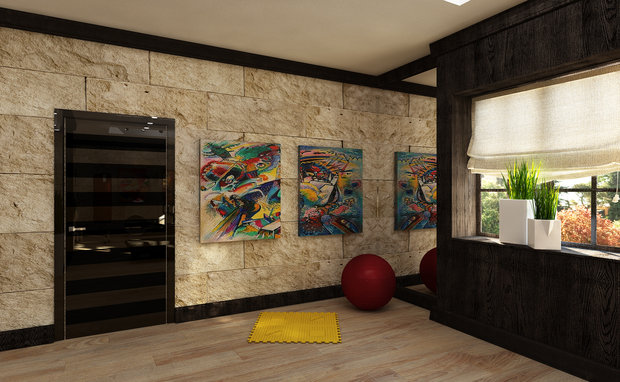 Фото из портфолио Home sport hall – фотографии дизайна интерьеров на INMYROOM