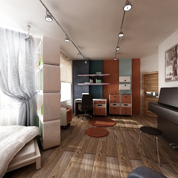 Фото из портфолио Квартира Антарес – фотографии дизайна интерьеров на INMYROOM