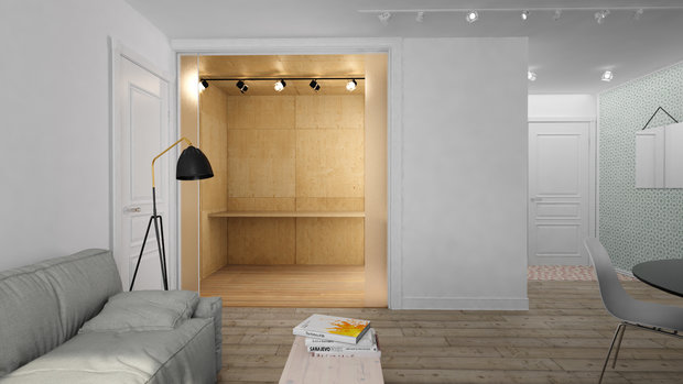 Фото из портфолио квартира в скандинавском стиле – фотографии дизайна интерьеров на INMYROOM