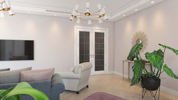 Фото из портфолио #квартирадлягульнары – фотографии дизайна интерьеров на INMYROOM