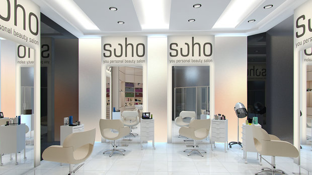 Фото из портфолио салон красоты SOHO  – фотографии дизайна интерьеров на InMyRoom.ru