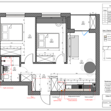 Фото из портфолио Квартира 54 кв.м – фотографии дизайна интерьеров на INMYROOM