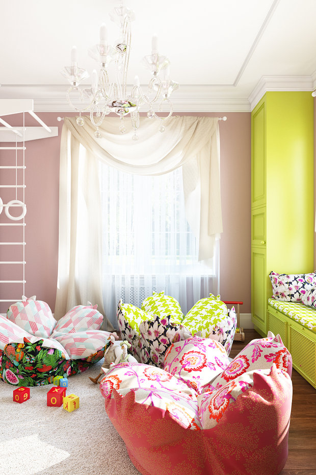 Фото из портфолио Дом в цветах – фотографии дизайна интерьеров на INMYROOM