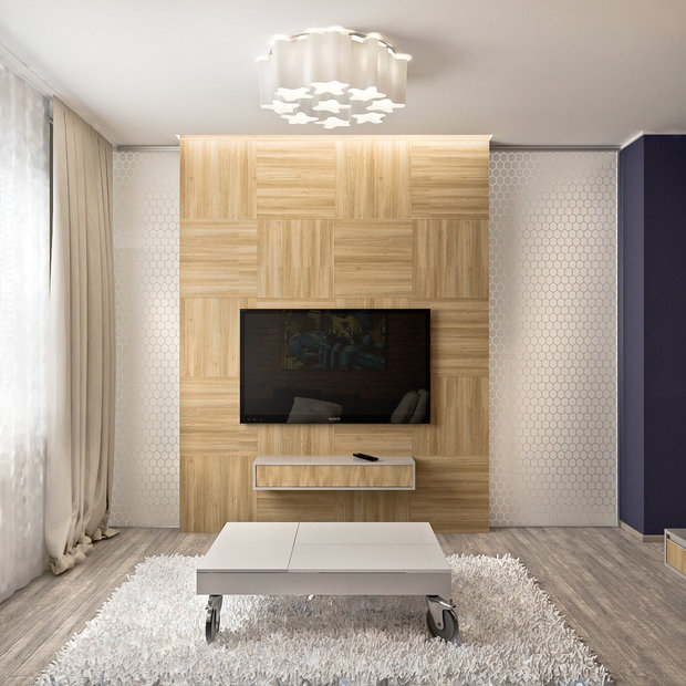 Фото из портфолио LOFT в однокомнатной хрущевке – фотографии дизайна интерьеров на INMYROOM
