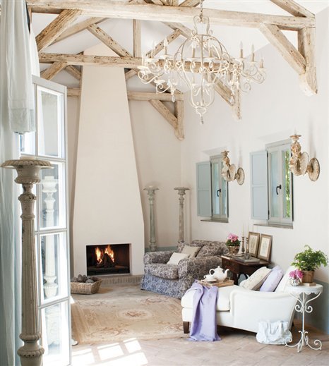 Фотография: Гостиная в стиле Прованс и Кантри, Классический, Скандинавский, Современный – фото на INMYROOM
