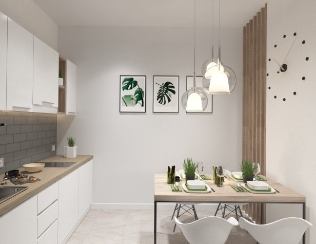 Фото из портфолио Однокомнатная – фотографии дизайна интерьеров на INMYROOM