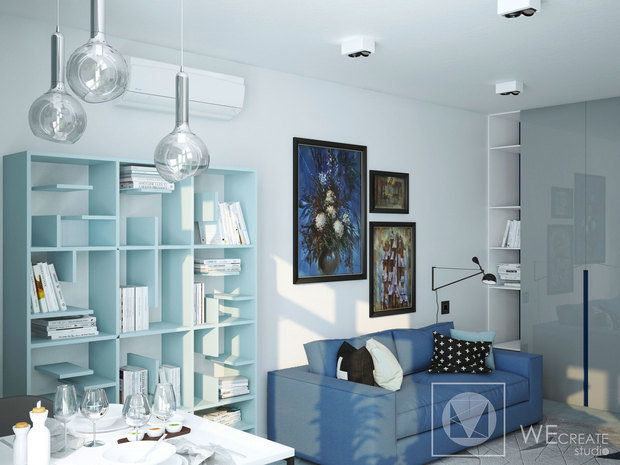 Фото из портфолио Квартира-студия в стиле минимализм – фотографии дизайна интерьеров на INMYROOM