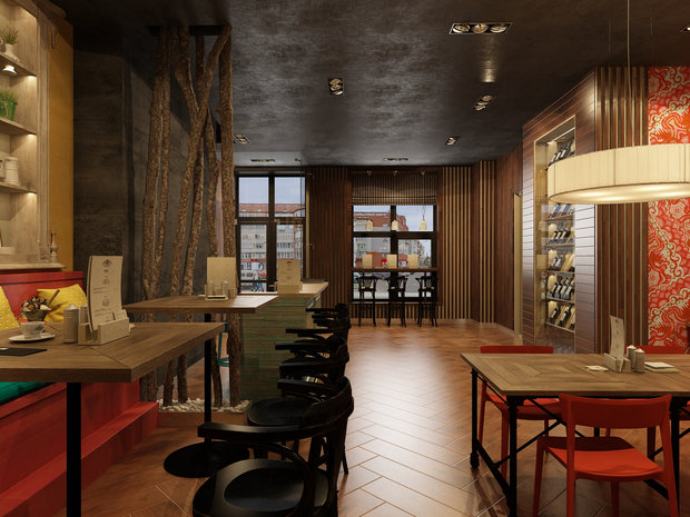 Фото из портфолио Бистро – фотографии дизайна интерьеров на INMYROOM